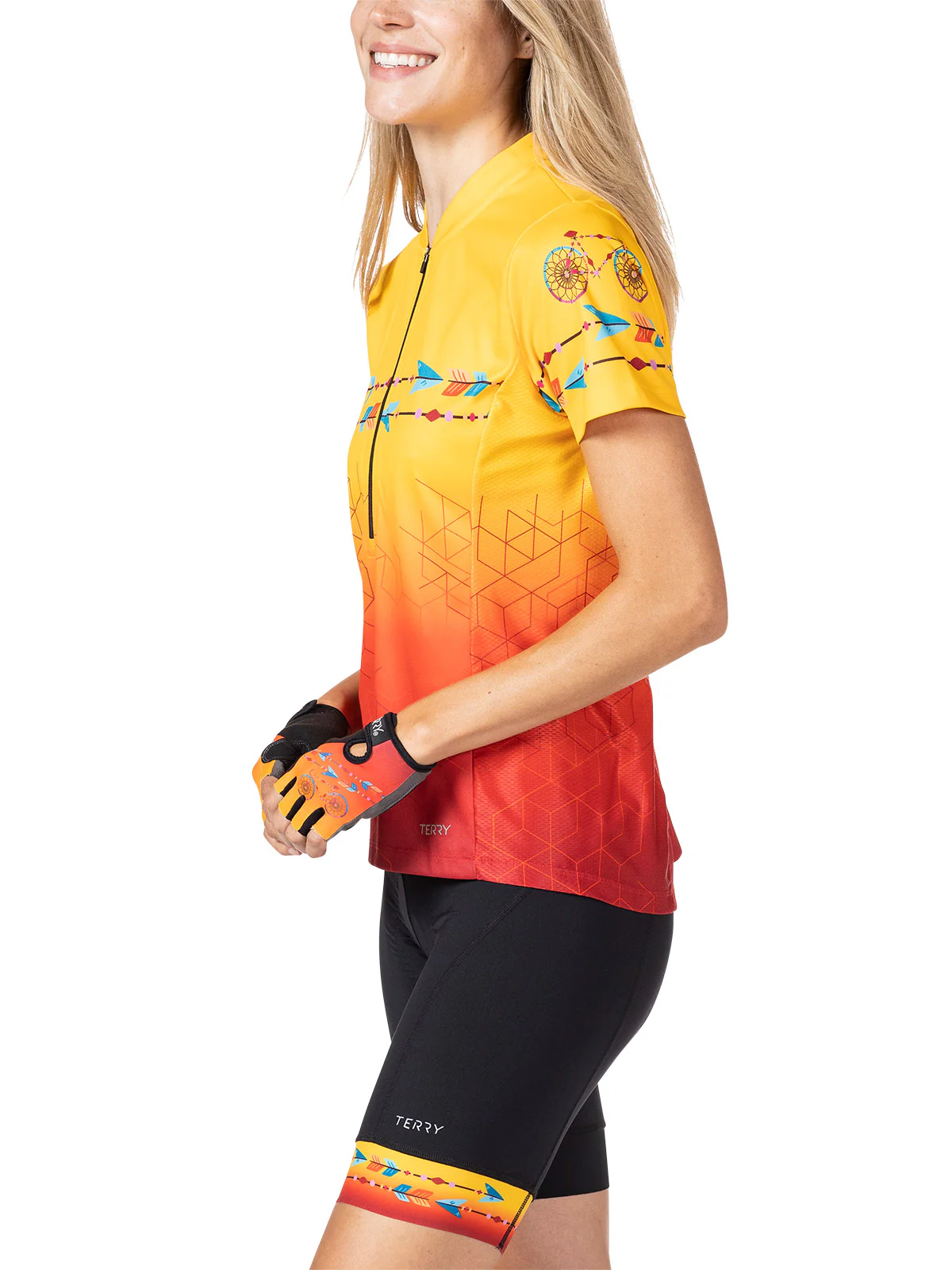 Breakaway Mesh Short Sleeve Bike Jersey - Image 6