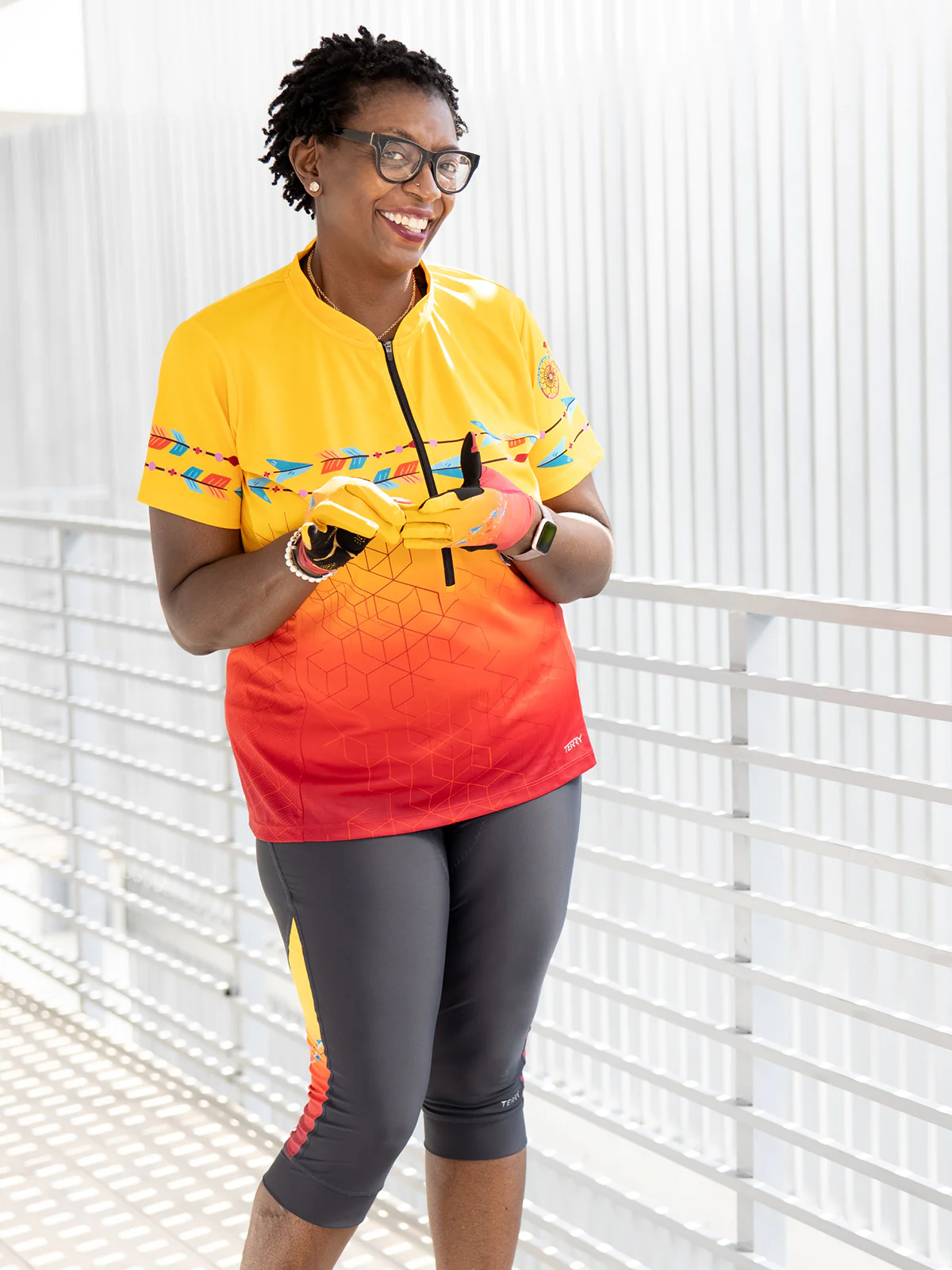 Breakaway Mesh Short Sleeve Bike Jersey - Image 7