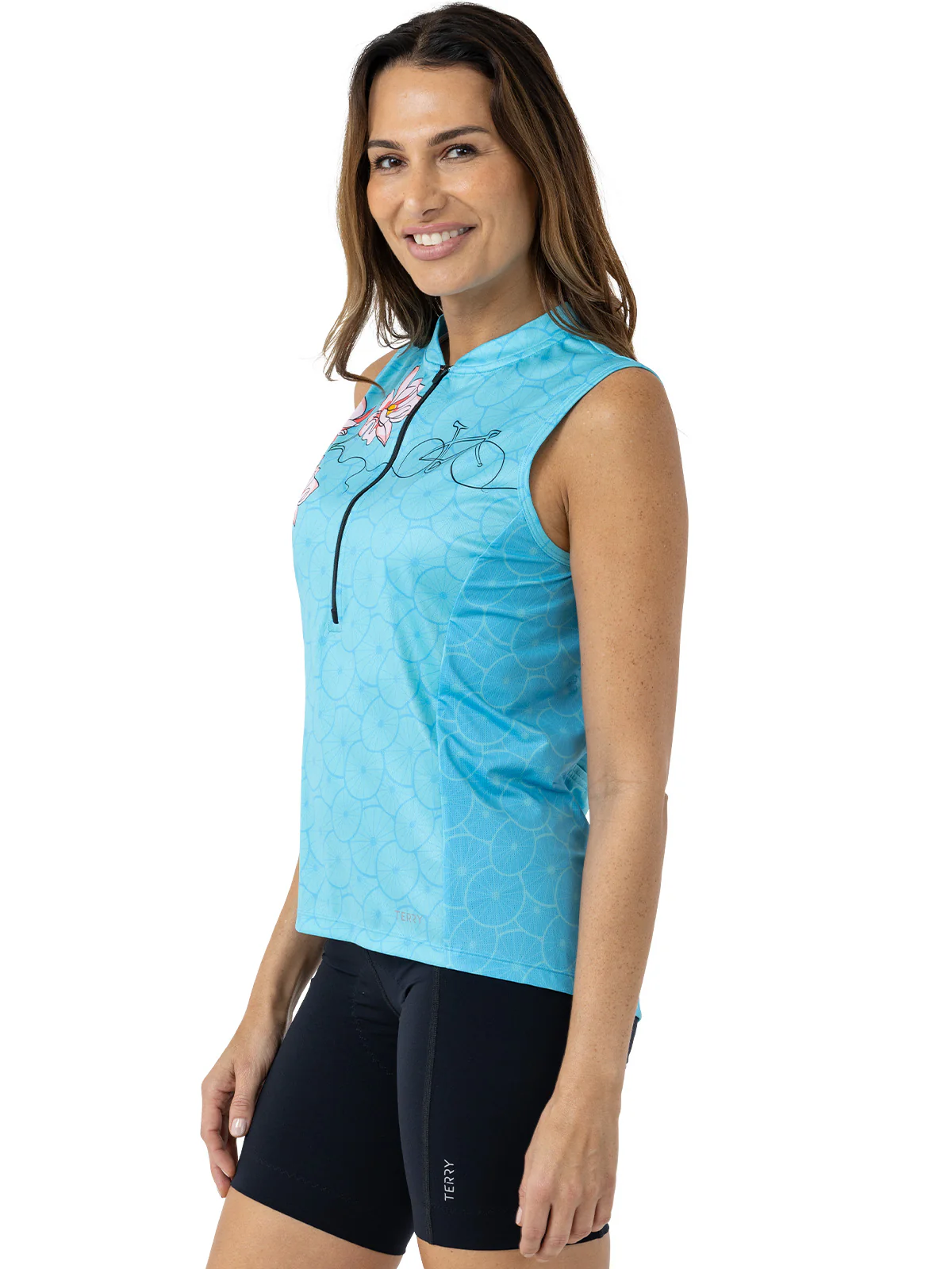 Breakaway Mesh Sleeveless Bike Jersey - Image 18