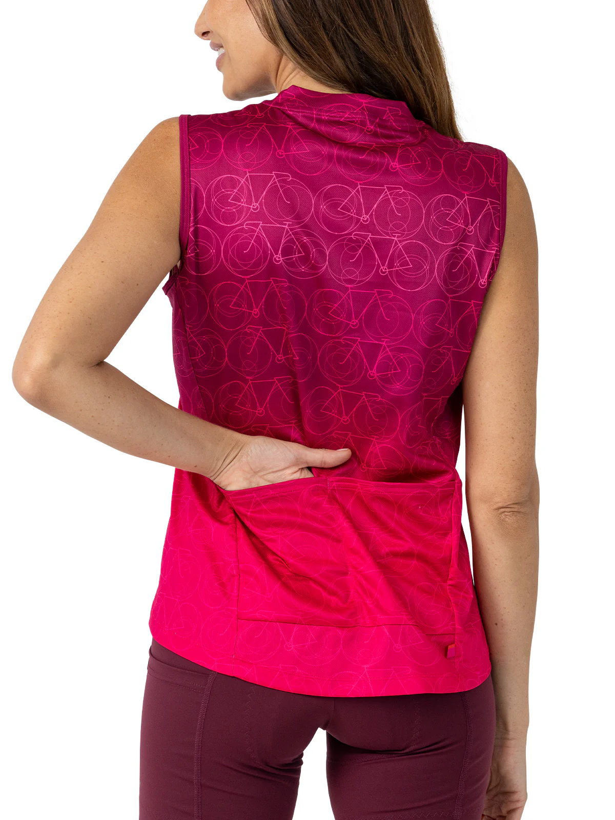 Breakaway Mesh Sleeveless Bike Jersey - Image 9