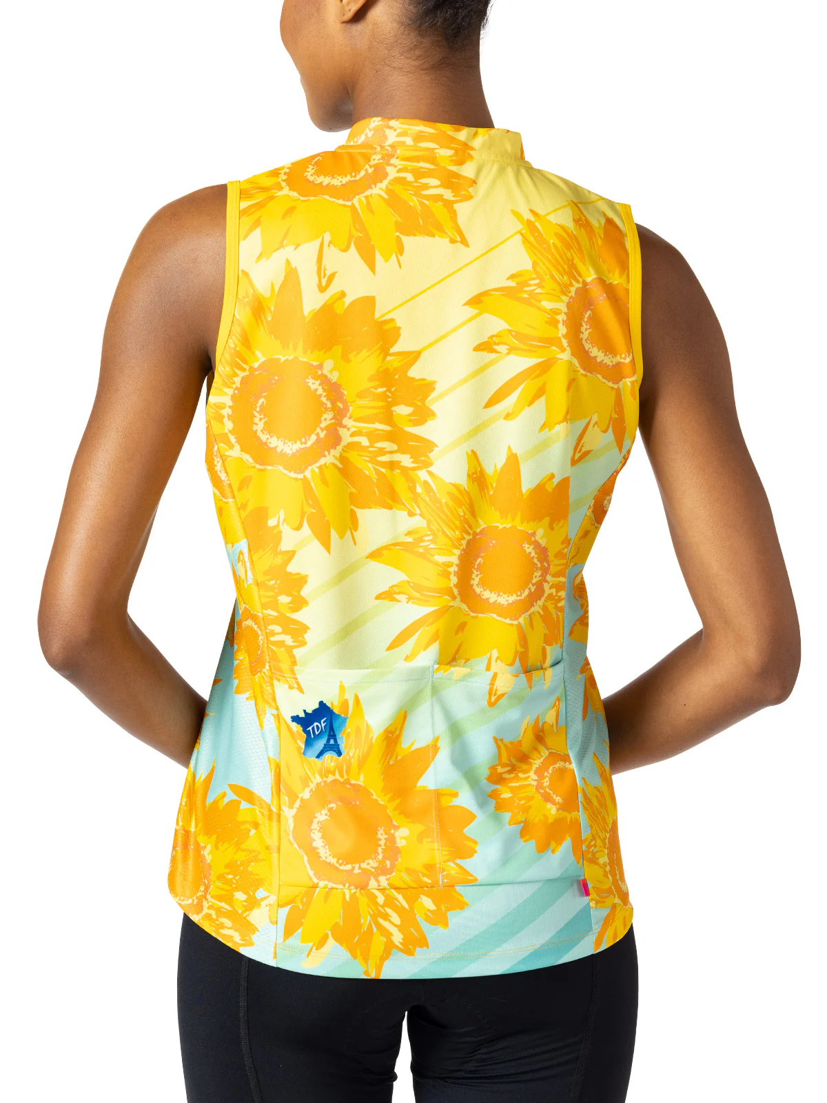 Breakaway Mesh Sleeveless Bike Jersey - Image 16