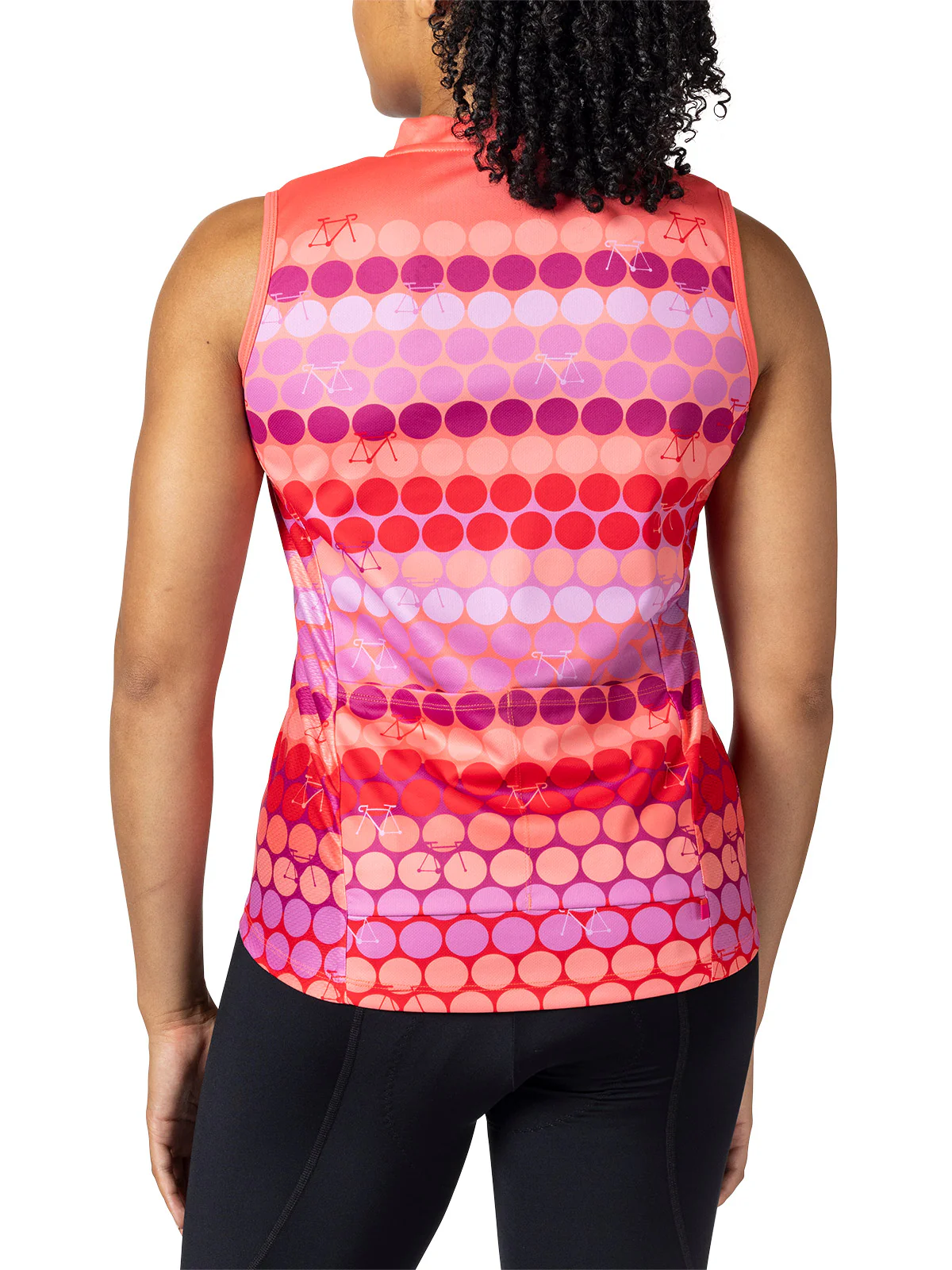 Breakaway Mesh Sleeveless Bike Jersey Plus - Image 2