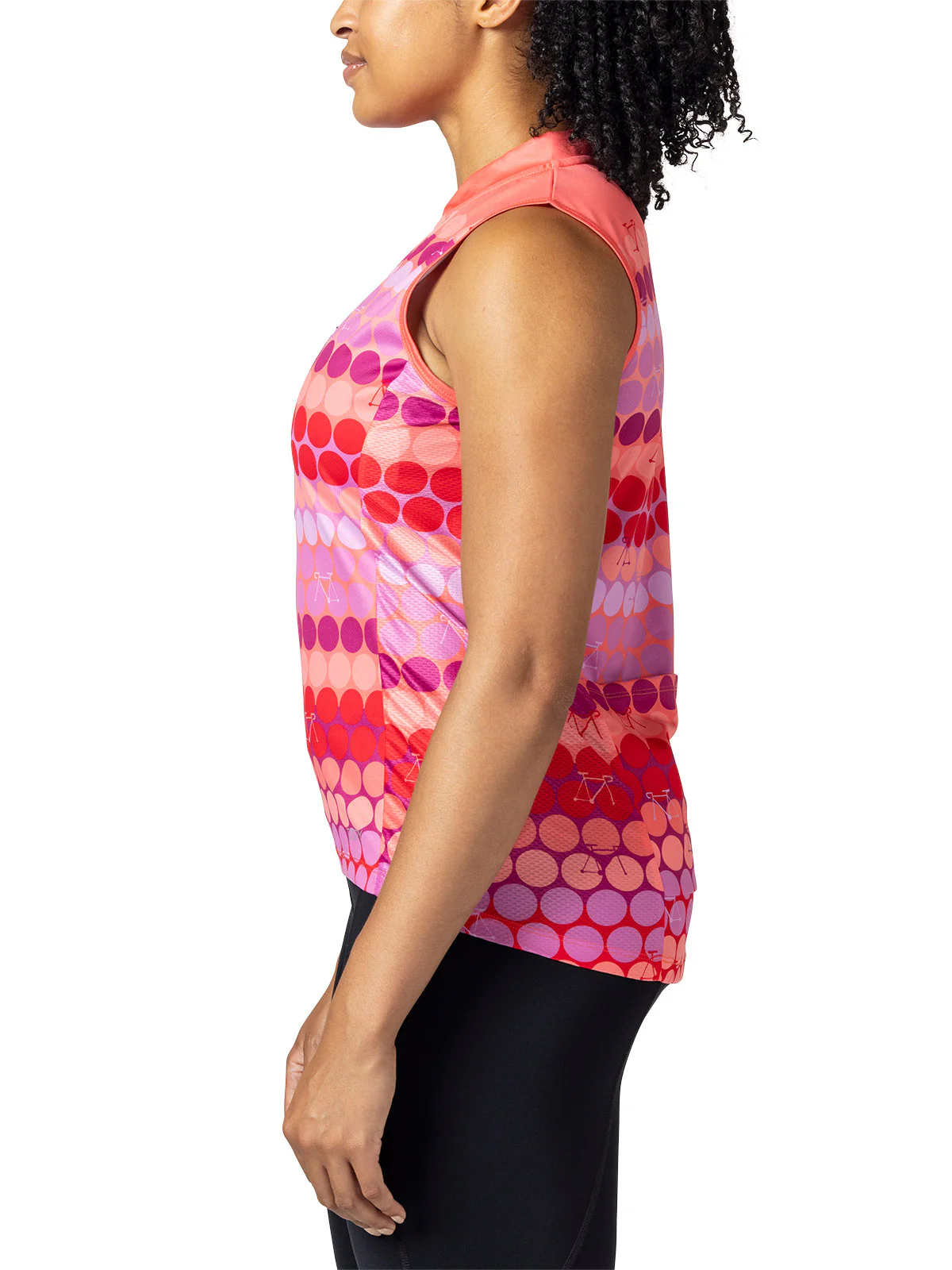 Breakaway Mesh Sleeveless Bike Jersey Plus - Image 3