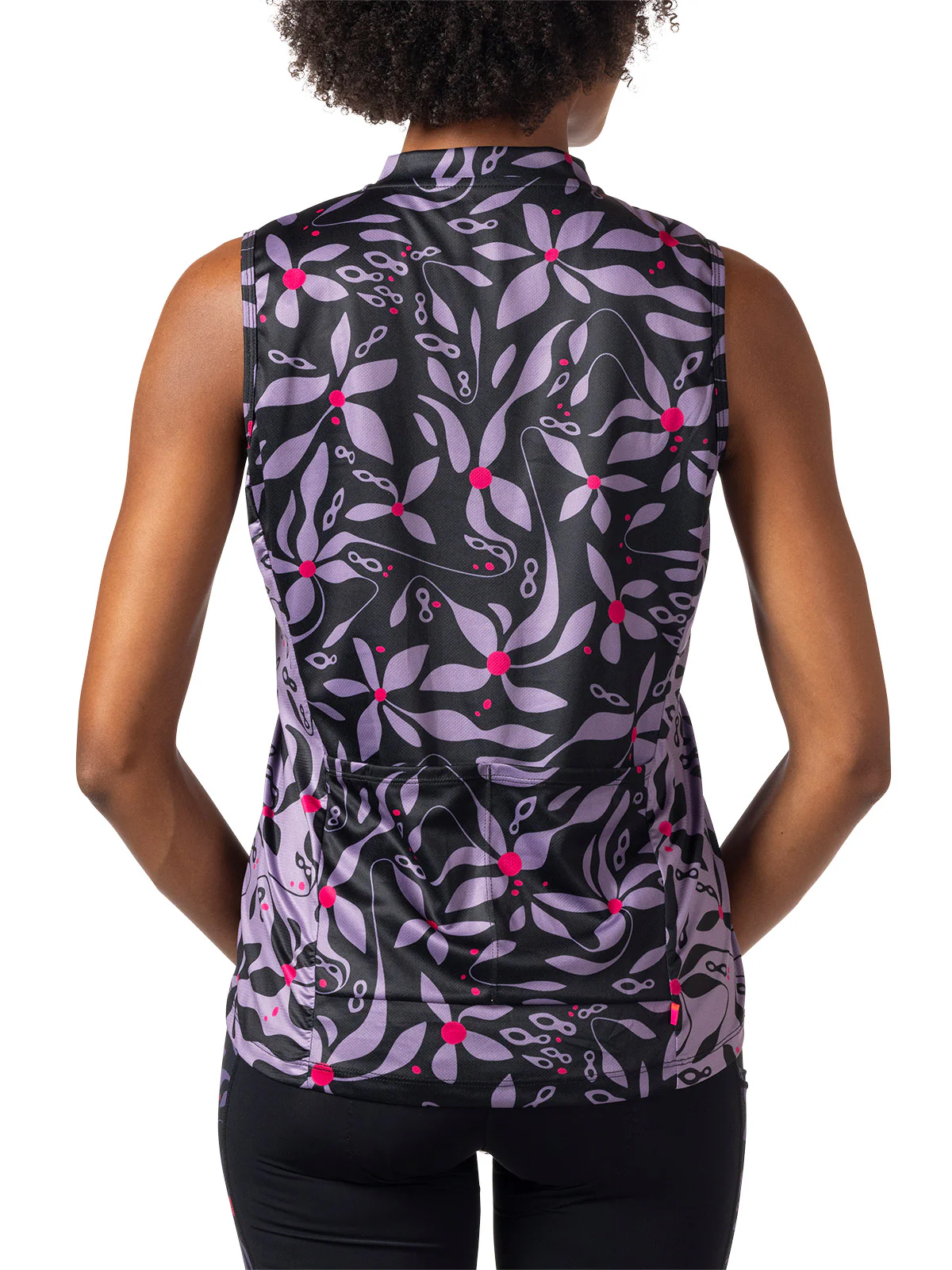 Breakaway Mesh Sleeveless Bike Jersey Plus - Image 7