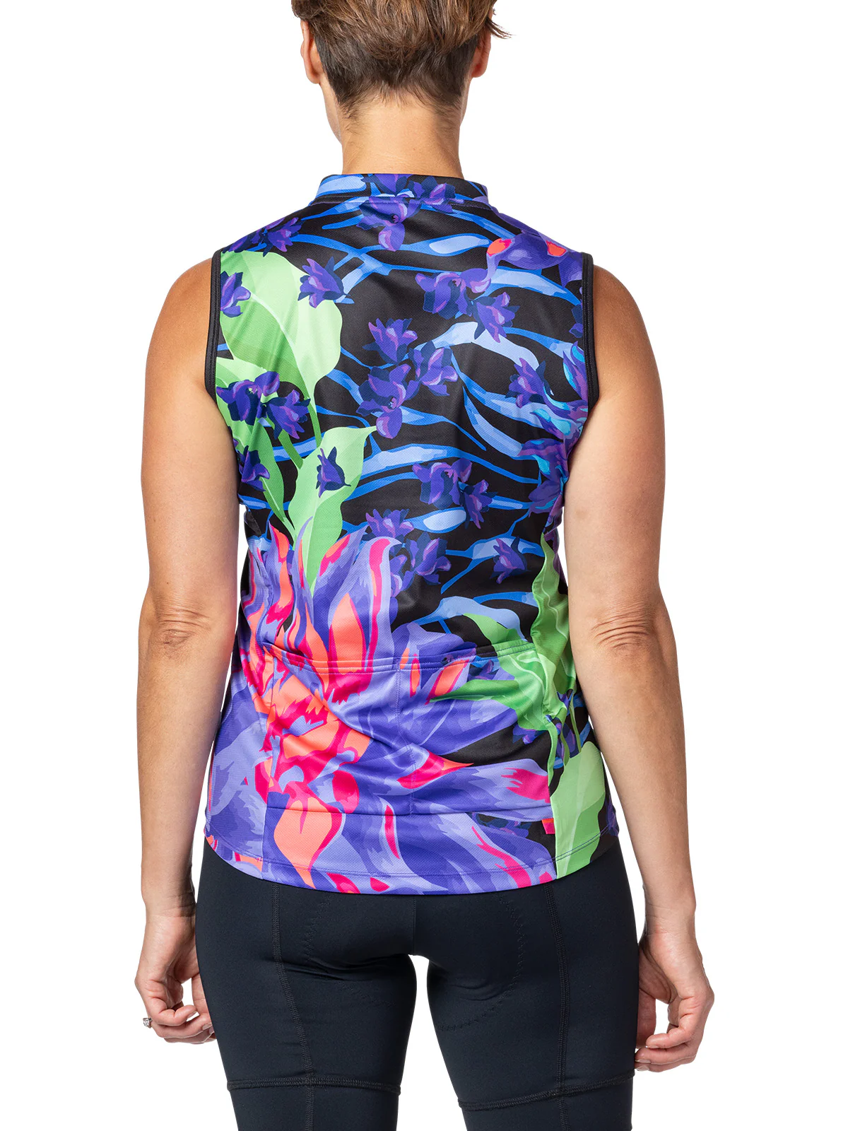 Breakaway Mesh Sleeveless Bike Jersey Plus - Image 7