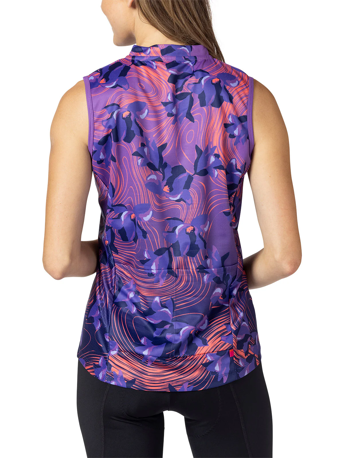 Breakaway Mesh Sleeveless Bike Jersey Plus - Image 5