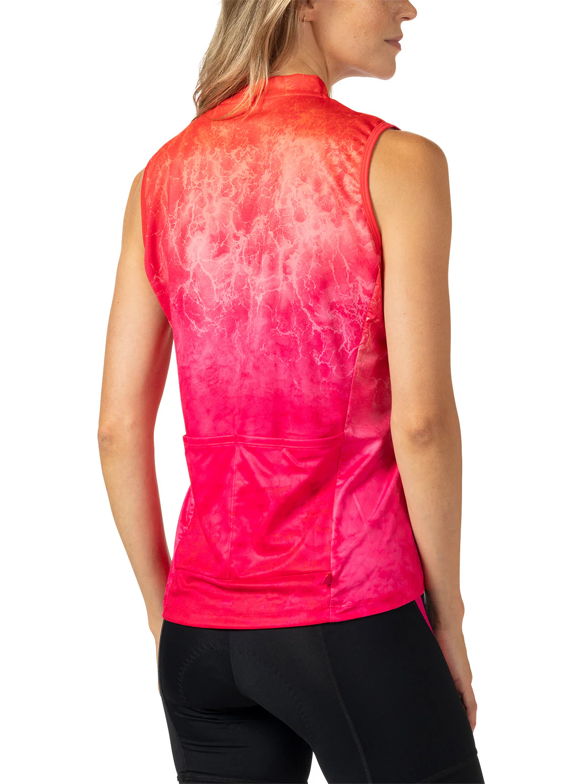Breakaway Sleeveless Full Zip Bike Jersey - Image 2