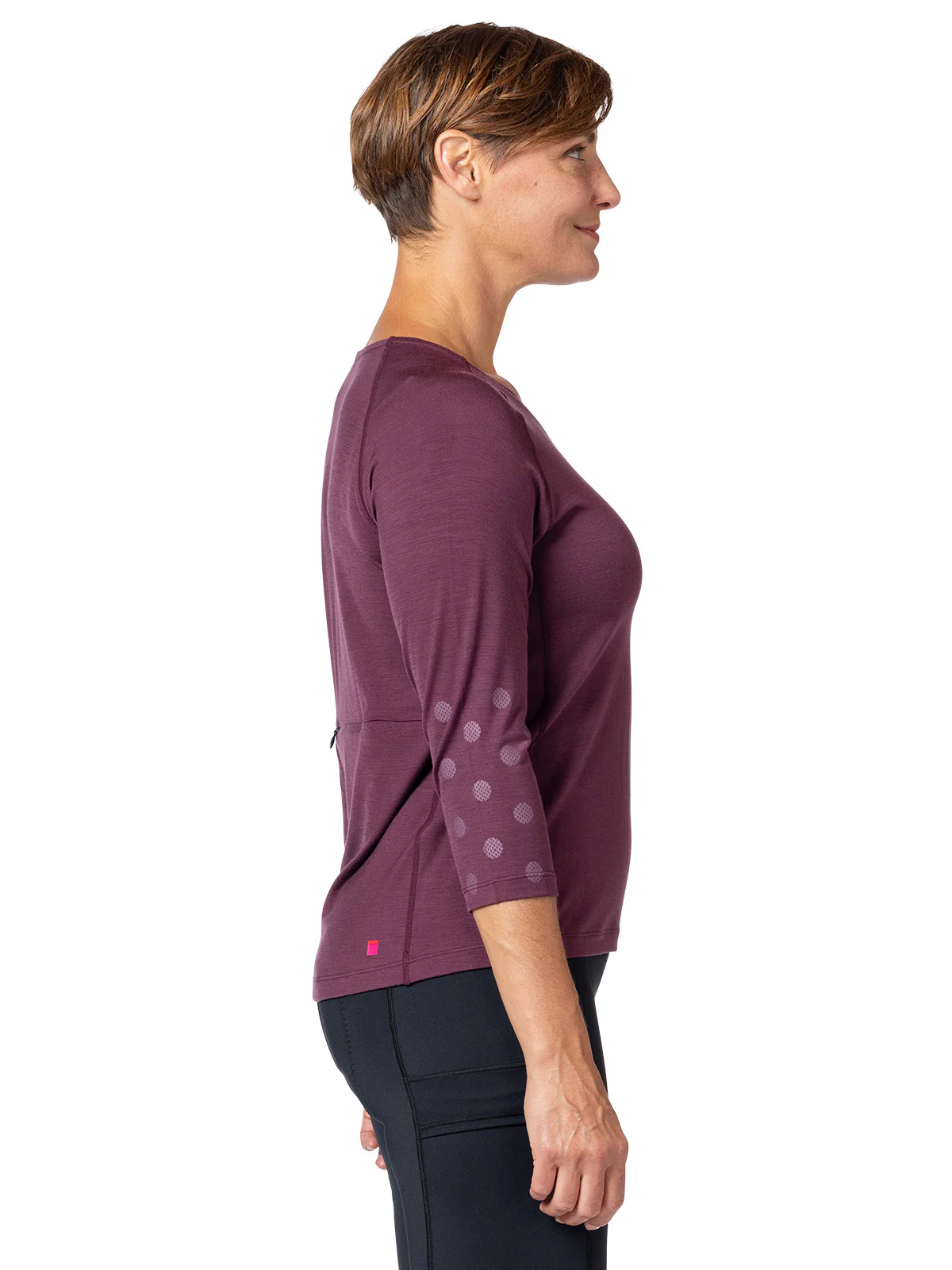 Merino 3/4 Sleeve Bike Top - Image 3