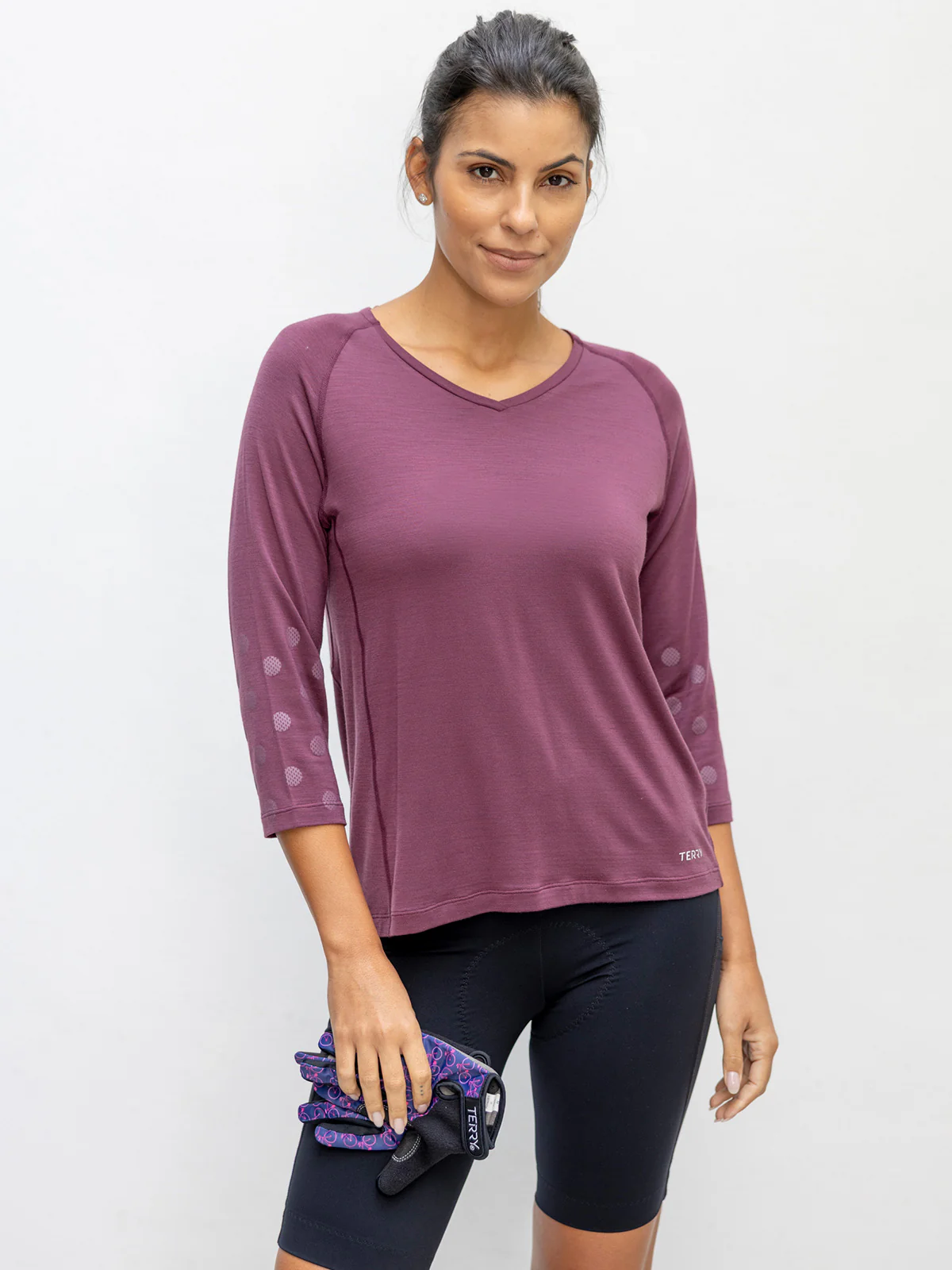 Merino 3/4 Sleeve Bike Top - Image 4