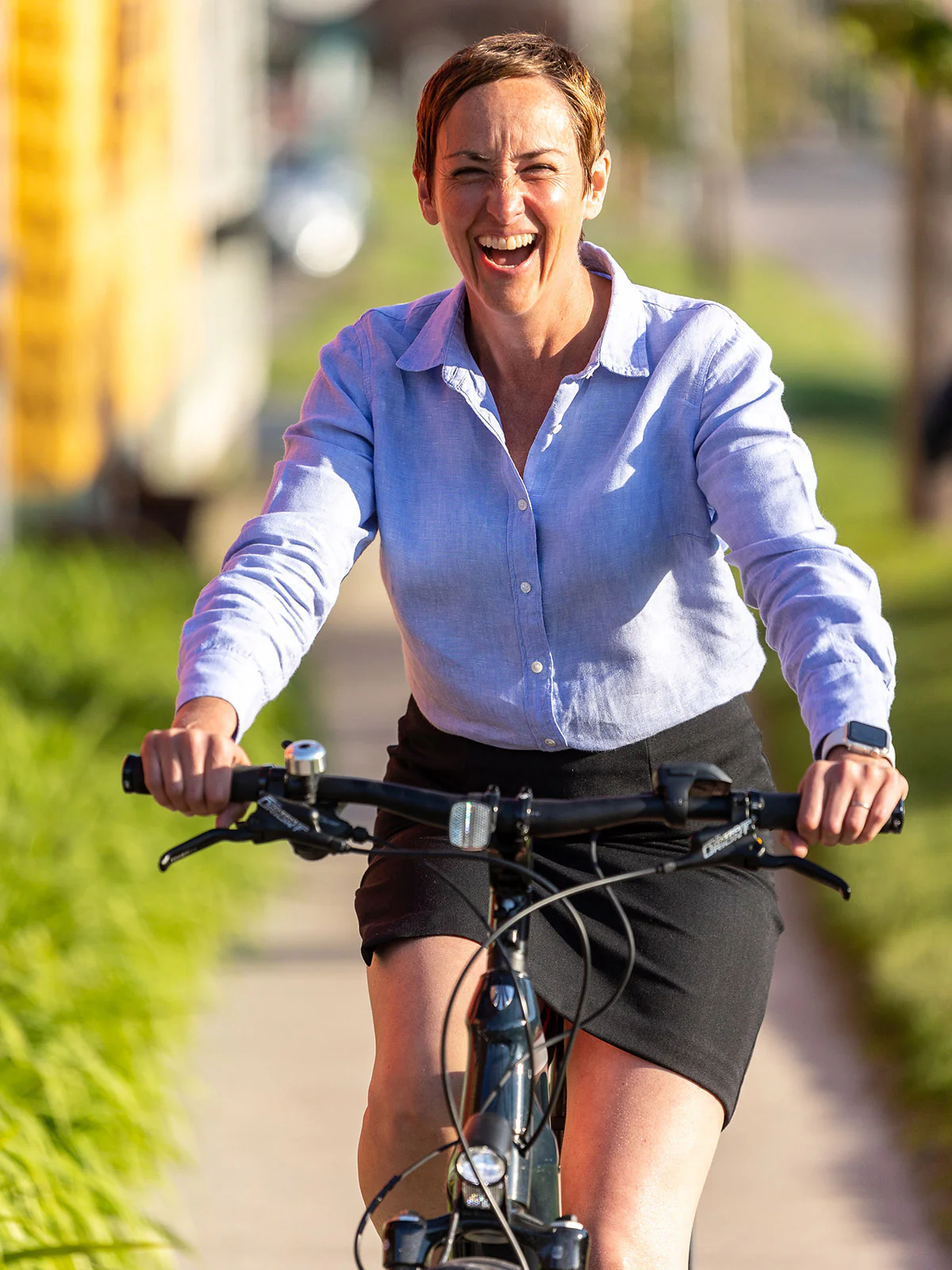 Pencil Bicycle Skirt - Image 5