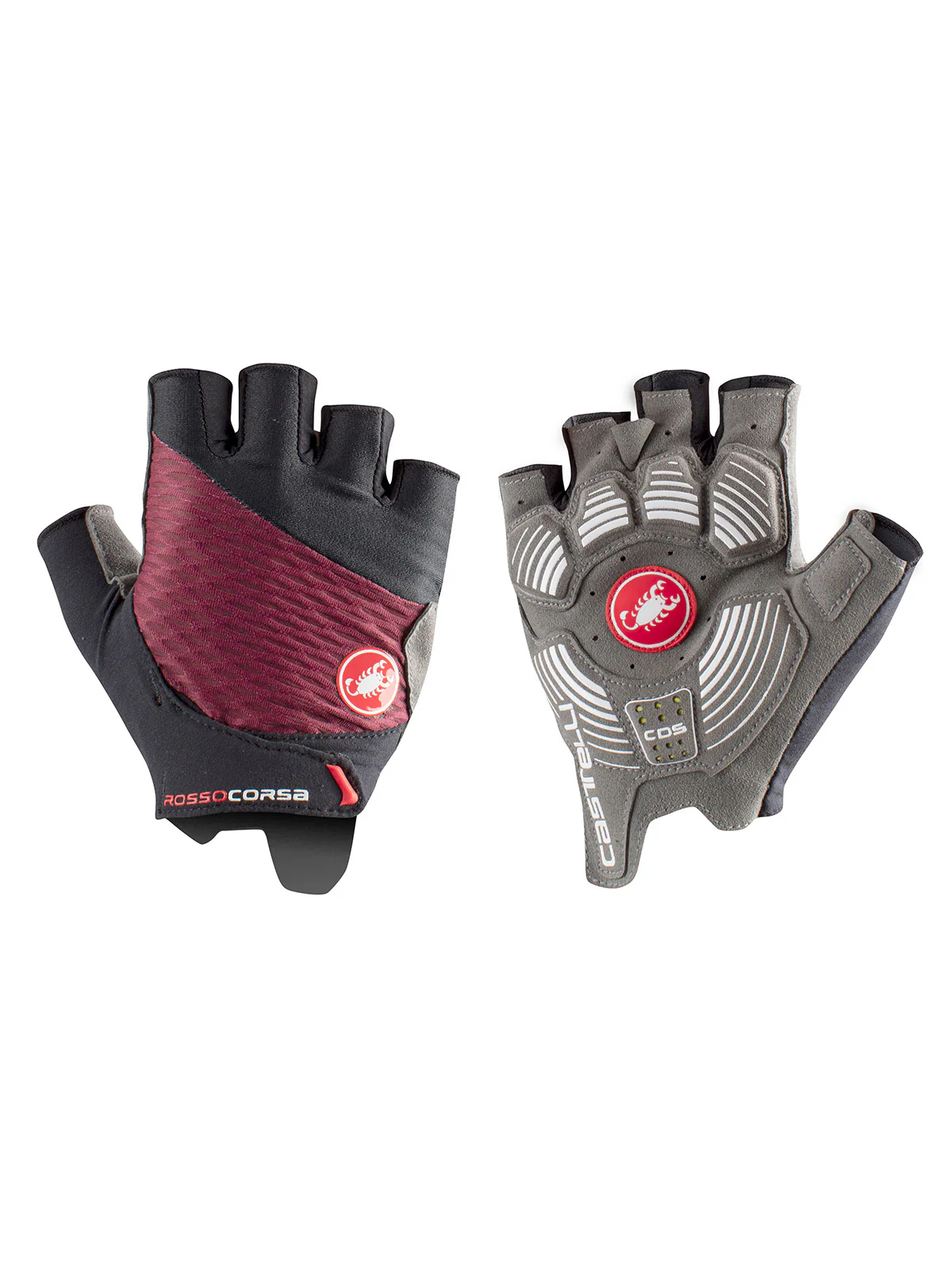 Rosso Corsa Bike Gloves - Image 4