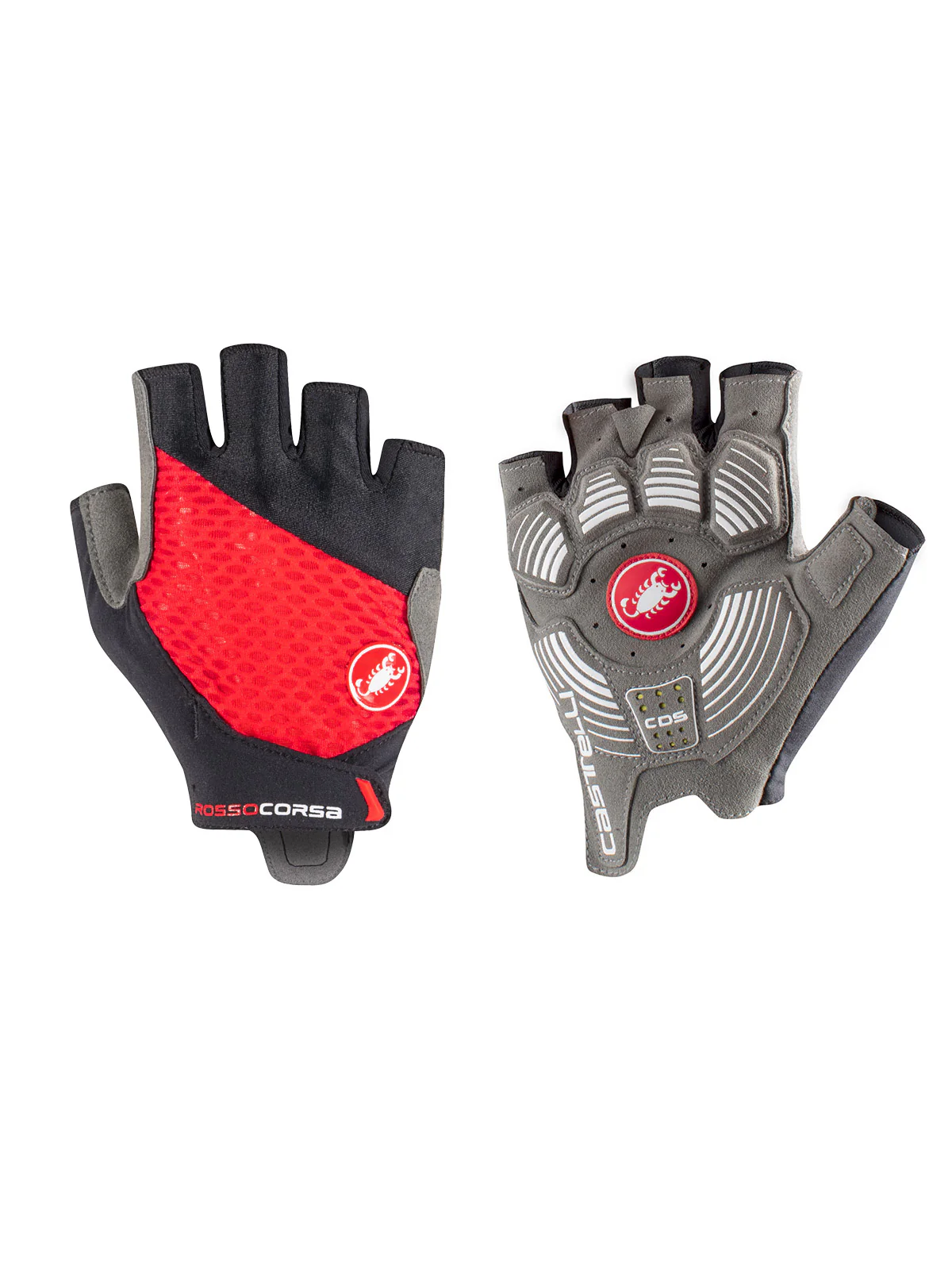 Rosso Corsa Bike Gloves - Image 7