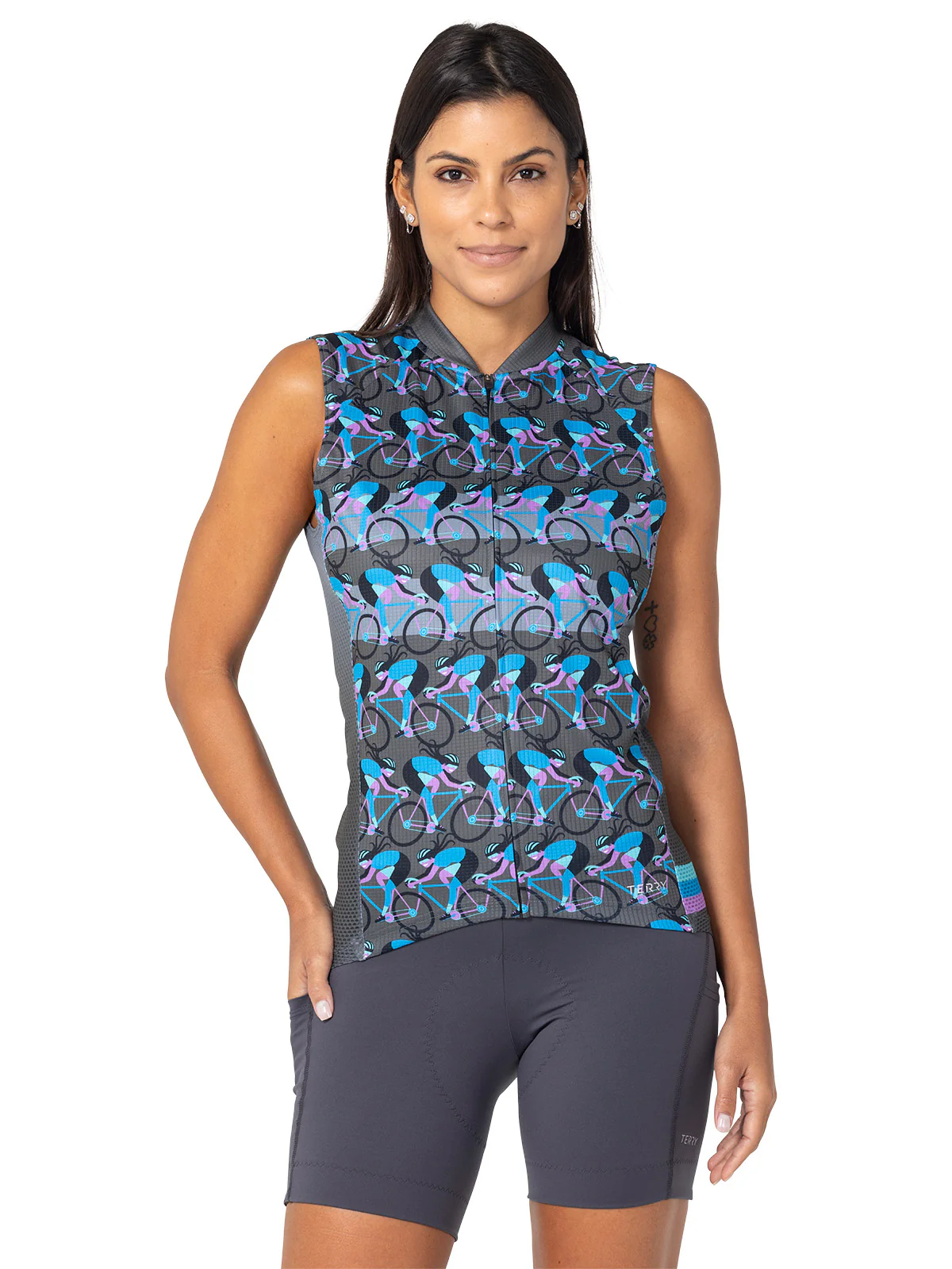 Signature Sleeveless Bike Jersey - Image 5