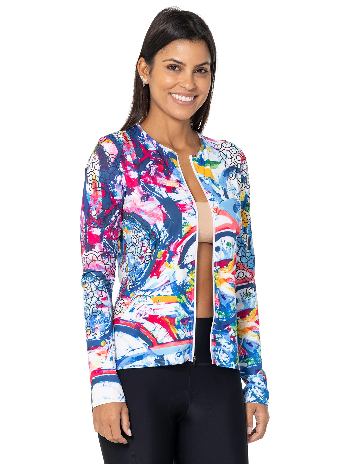 Soleil Cardi Bike Top - Image 7