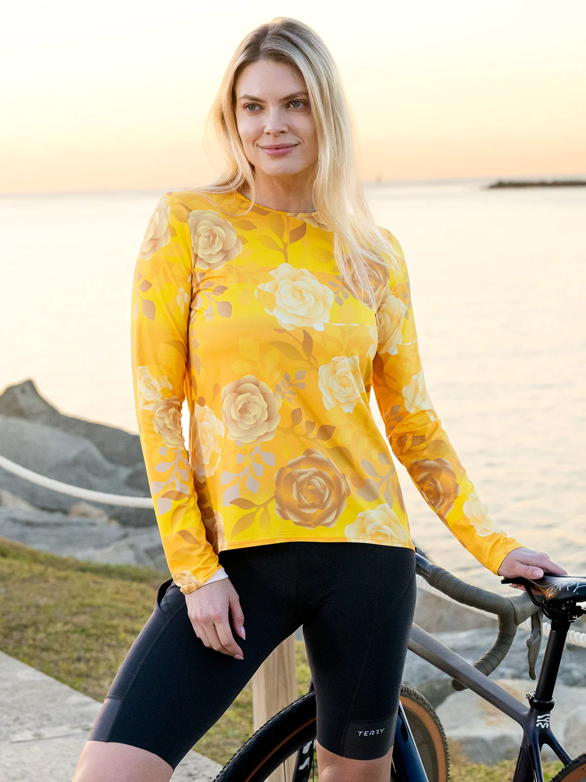Soleil Flow Long Sleeve Bike Top - Image 13