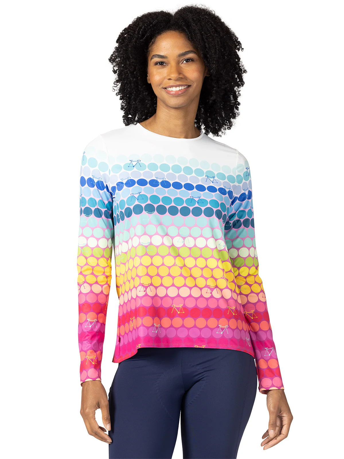 Soleil Flow Long Sleeve Bike Top - Image 8