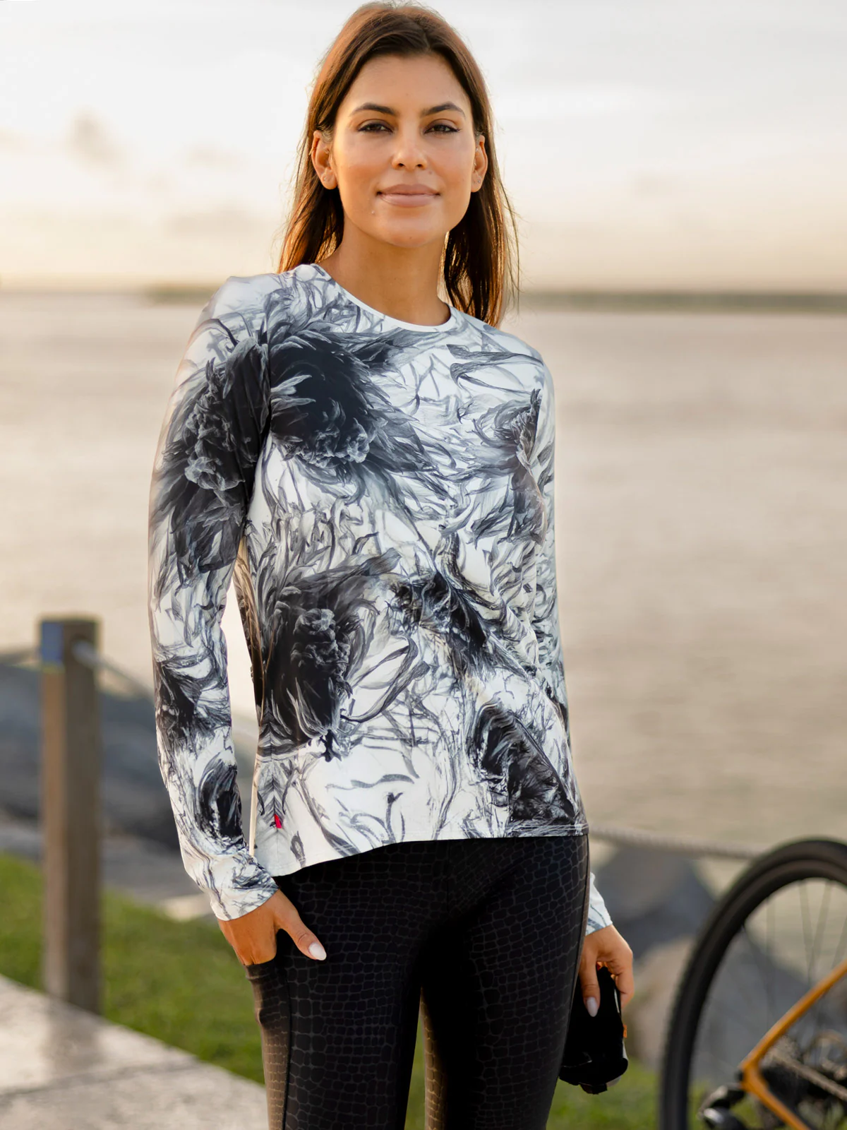 Soleil Flow Long Sleeve Bike Top - Image 19