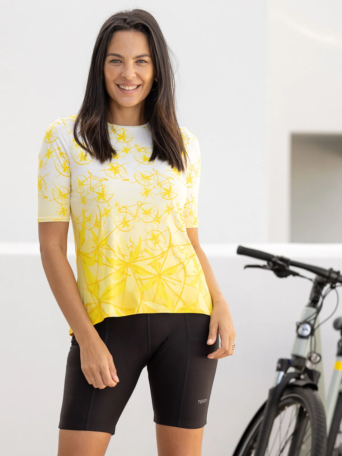 Soleil Flow Short Sleeve Bike Top - Image 20