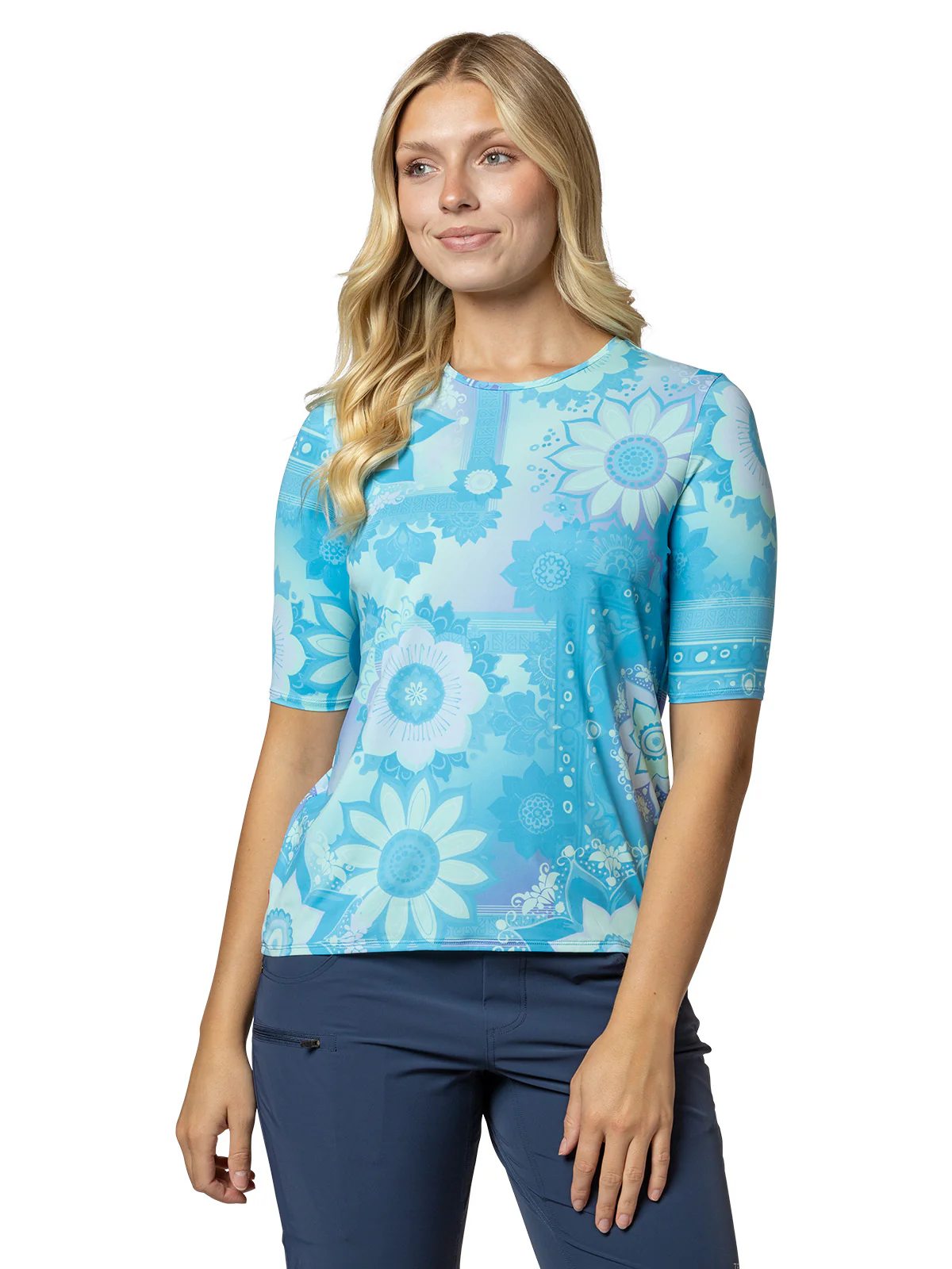 Soleil Flow Short Sleeve Bike Top - Image 12