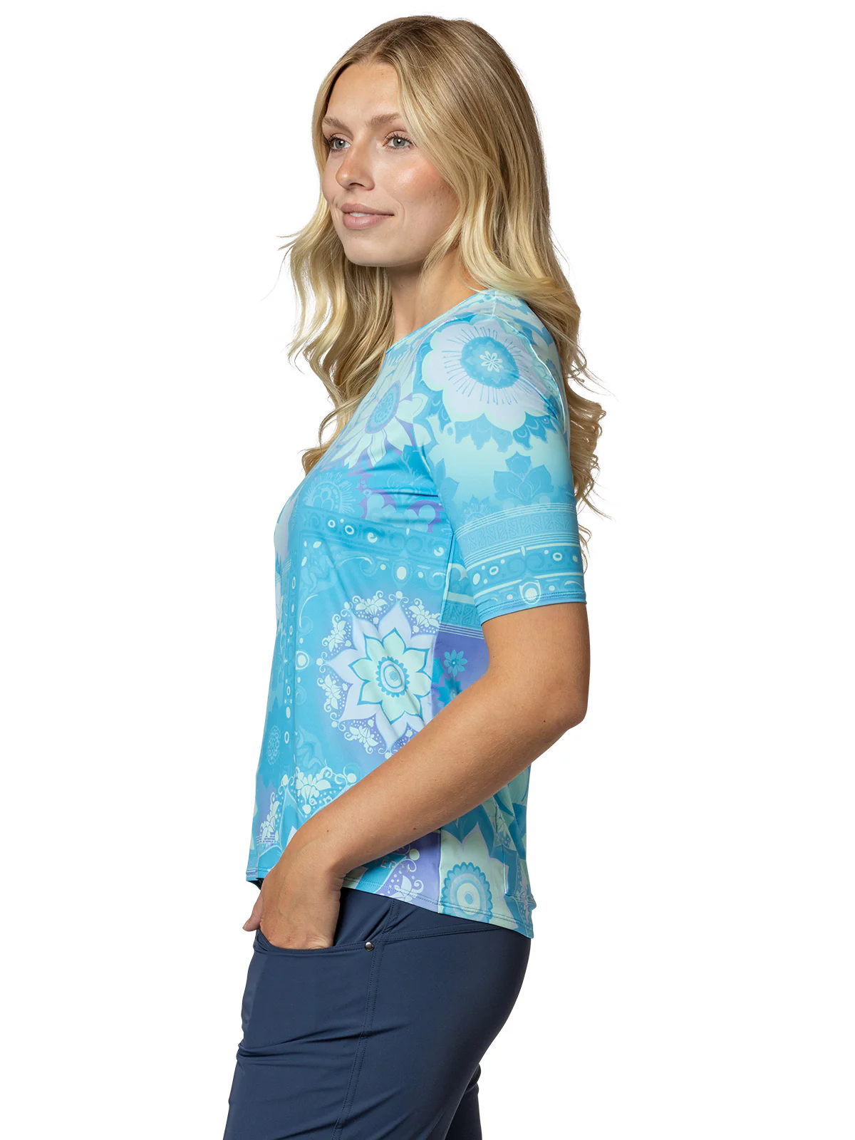Soleil Flow Short Sleeve Bike Top - Image 14