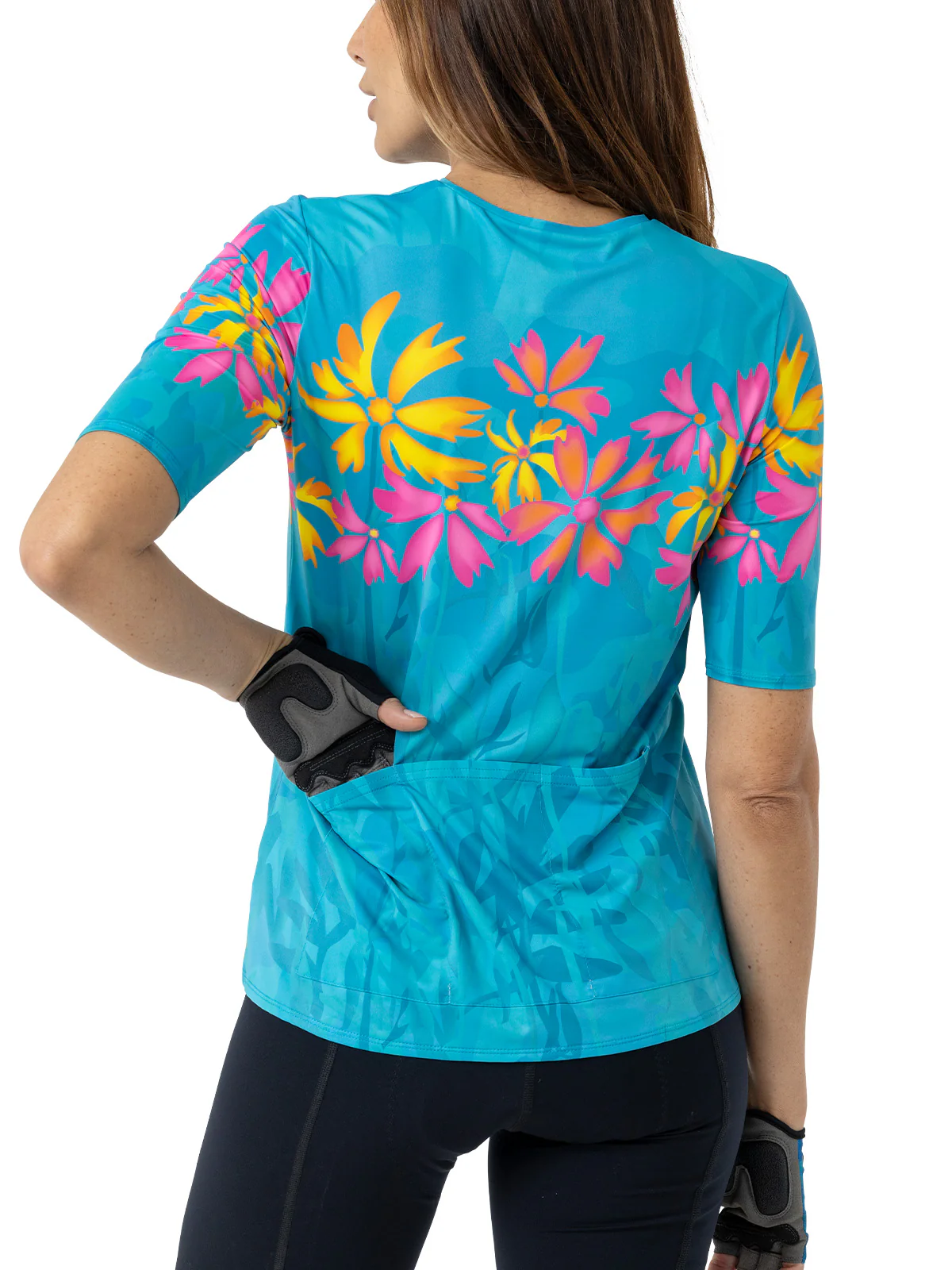 Soleil Flow Short Sleeve Bike Top - Image 6