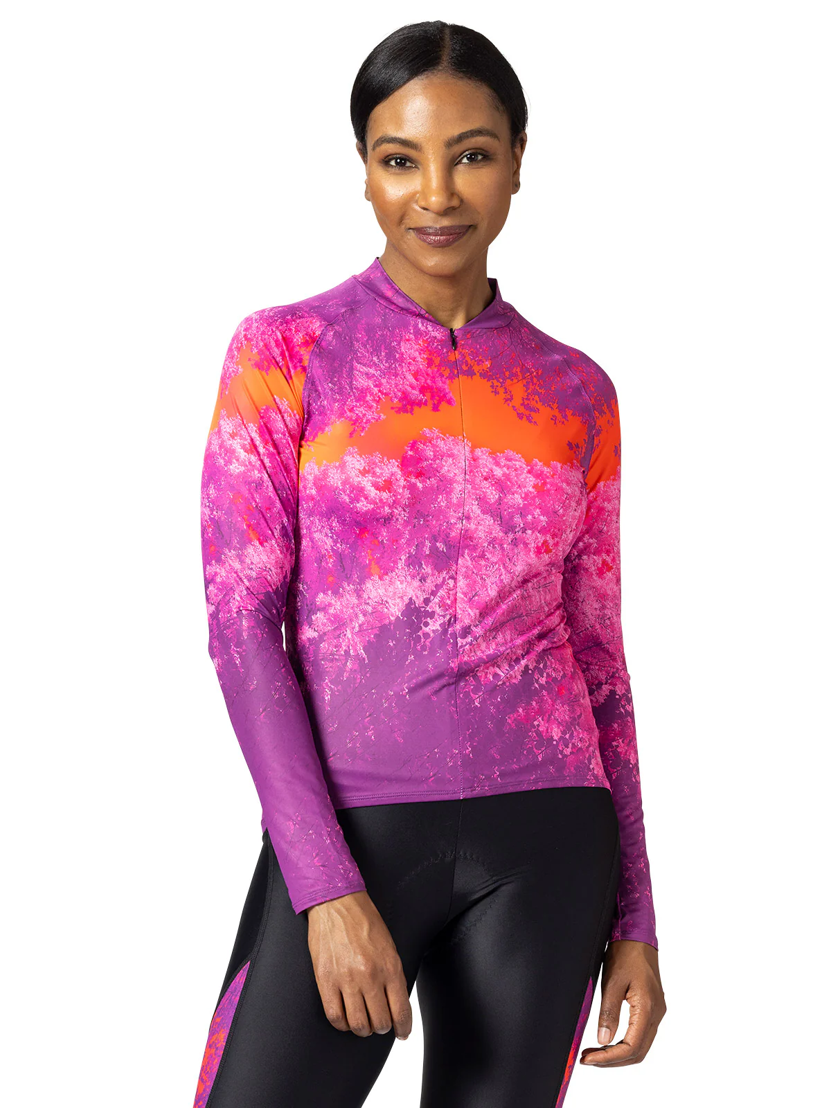 Soleil Long Sleeve Bike Jersey - Image 4