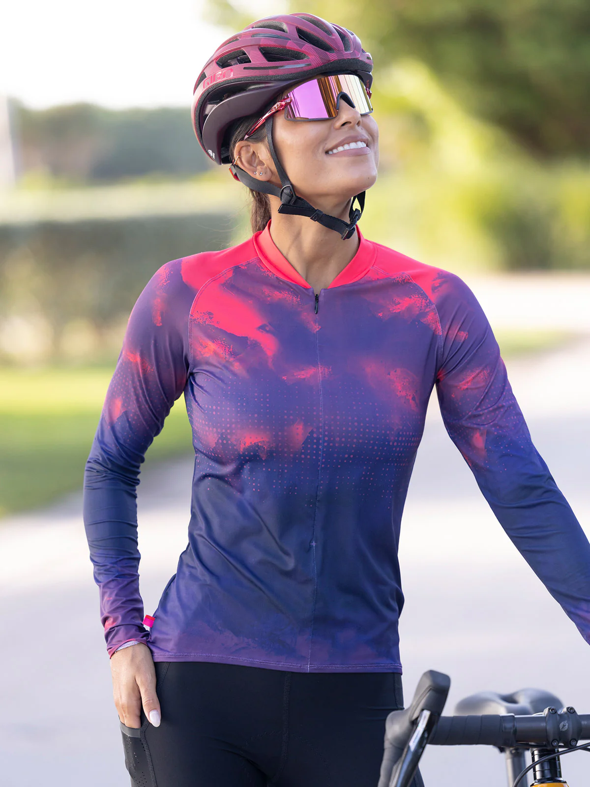 Soleil Long Sleeve Bike Jersey - Image 7