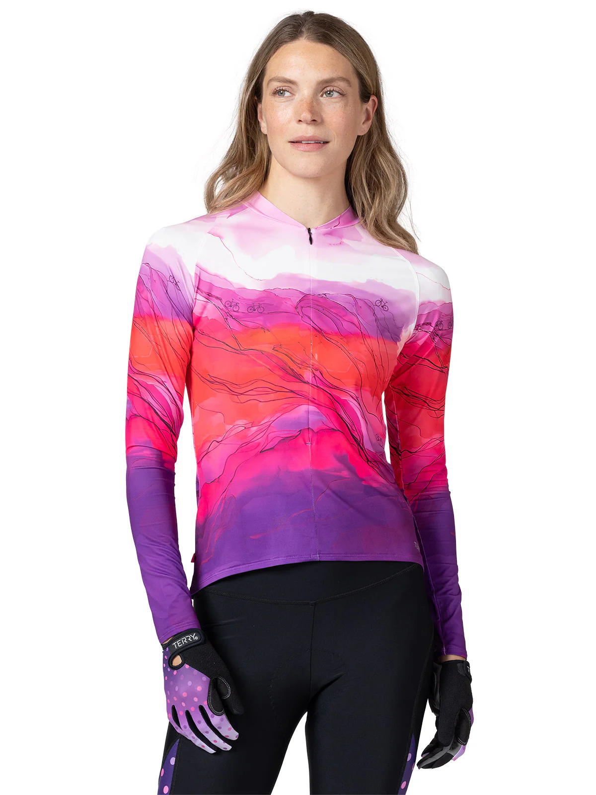 Soleil Long Sleeve Bike Jersey - Image 14