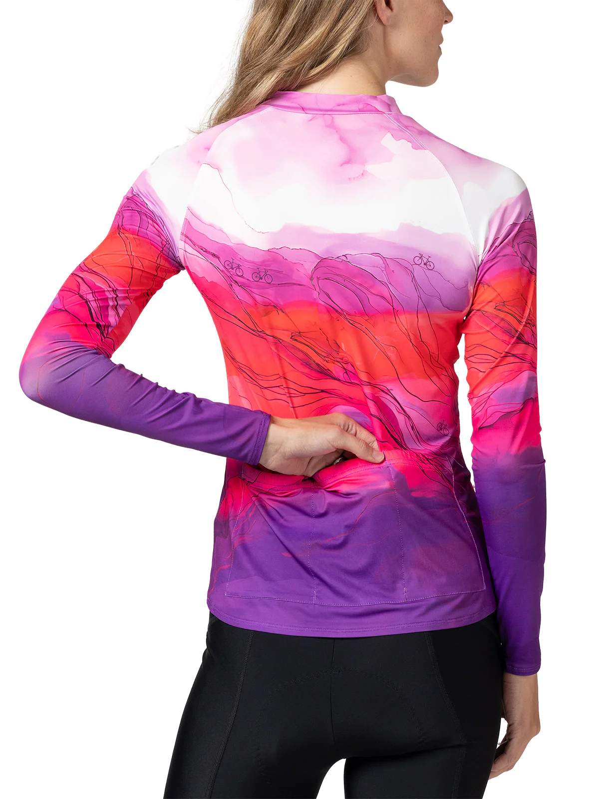 Soleil Long Sleeve Bike Jersey - Image 15