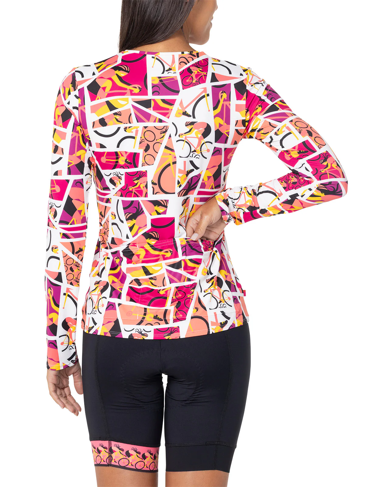 Soleil Long Sleeve Bike Top - Image 2