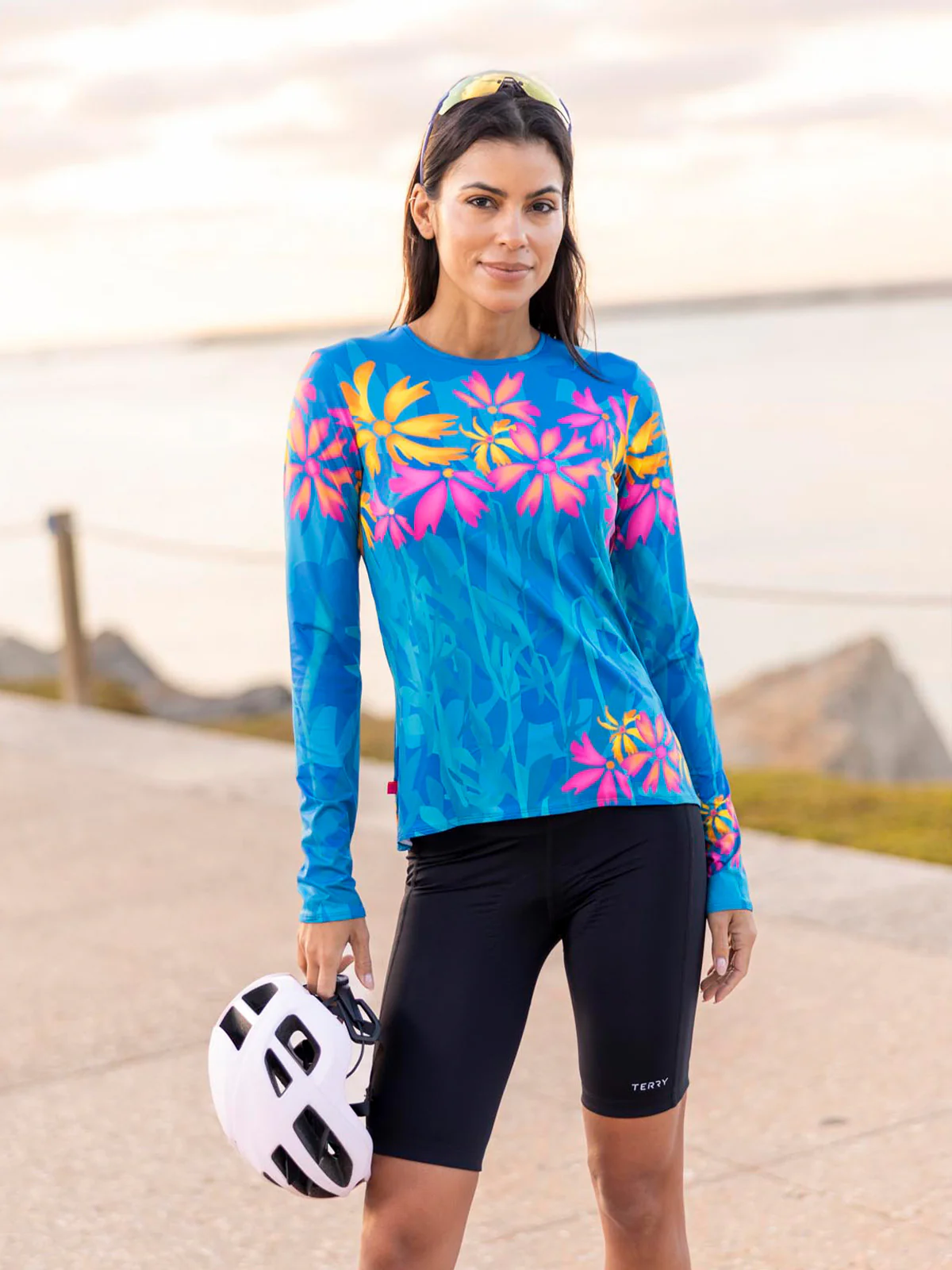 Soleil Long Sleeve Bike Top - Image 7