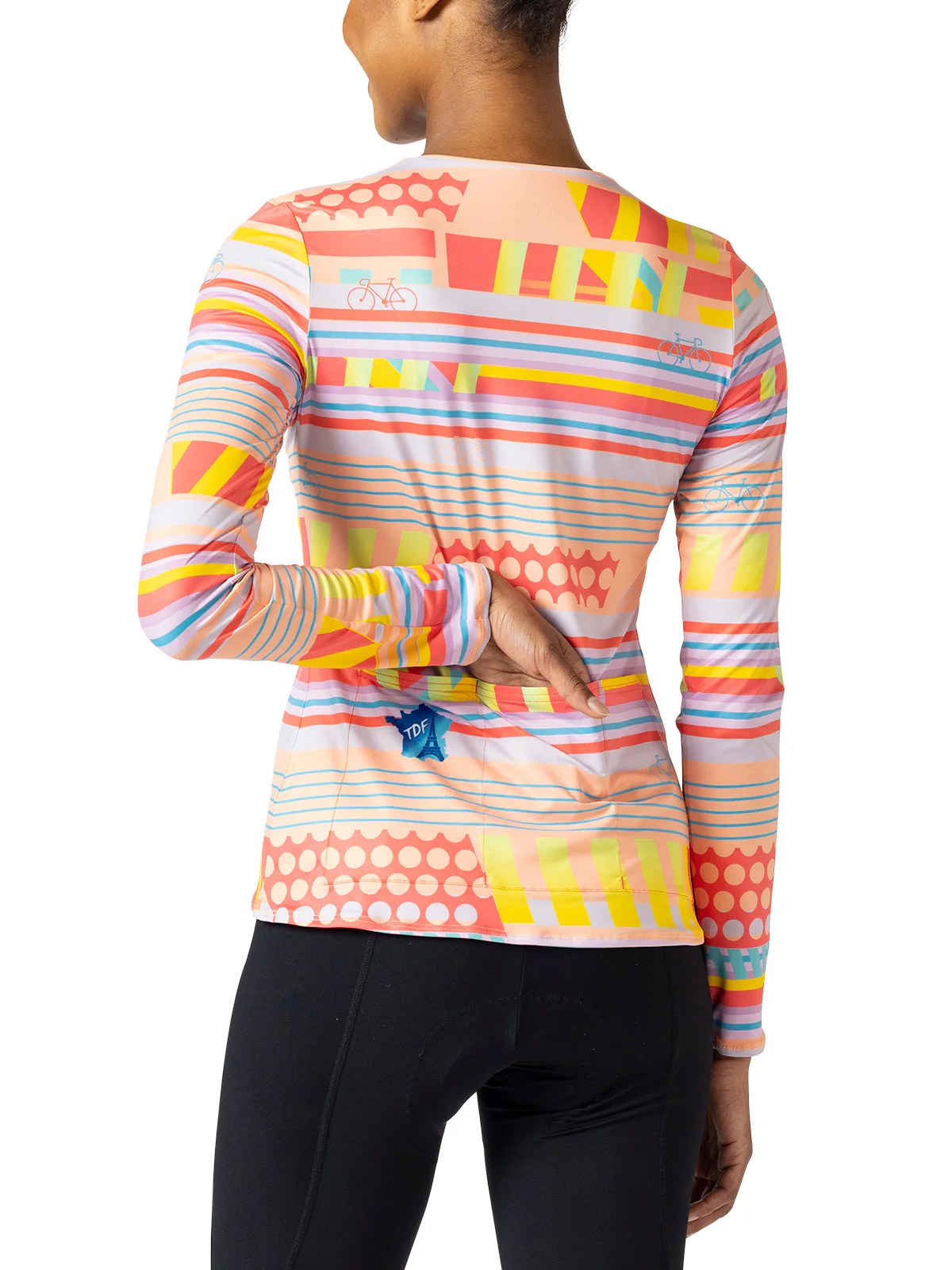 Soleil Long Sleeve Bike Top - Image 5