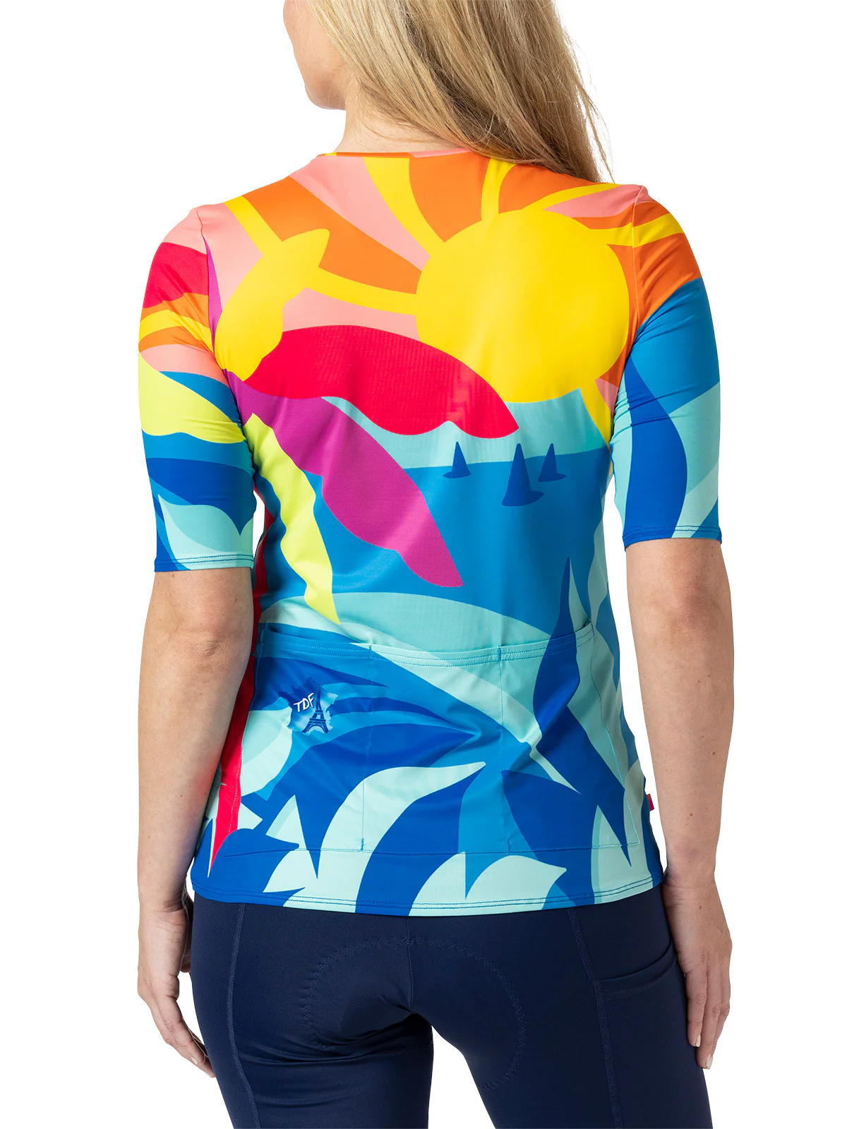 Soleil Short Sleeve Bike Top - Image 2