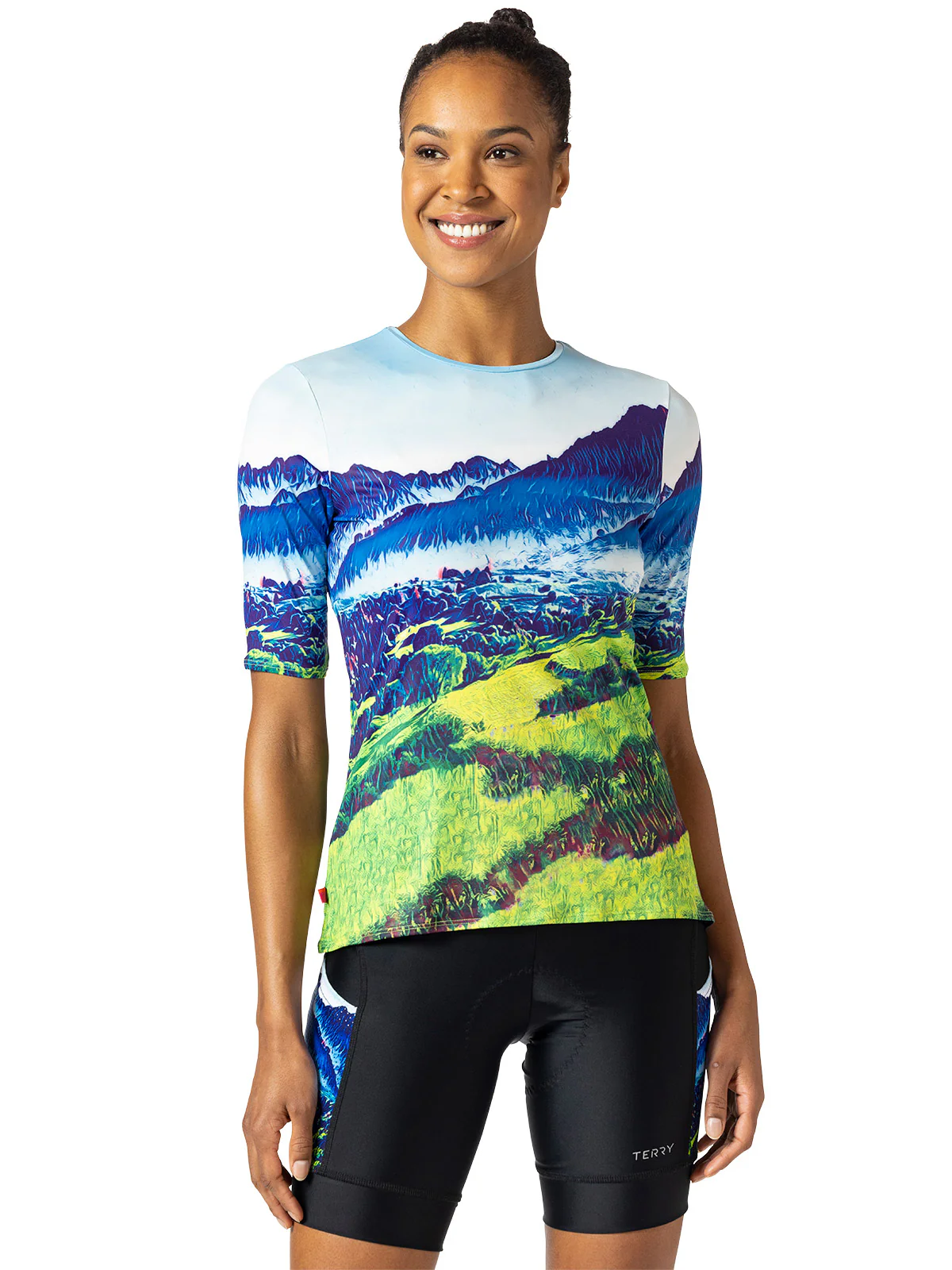 Soleil Short Sleeve Bike Top - Image 4