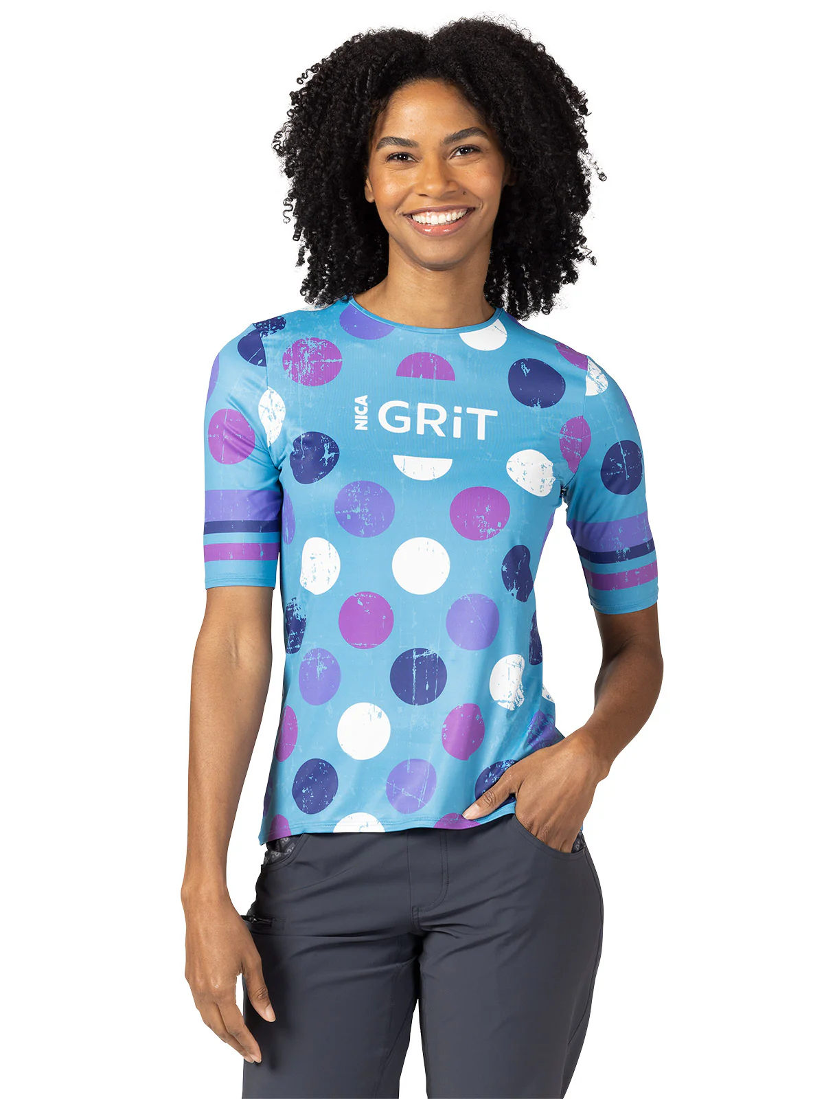 Soleil Short Sleeve Bike Top - Image 9