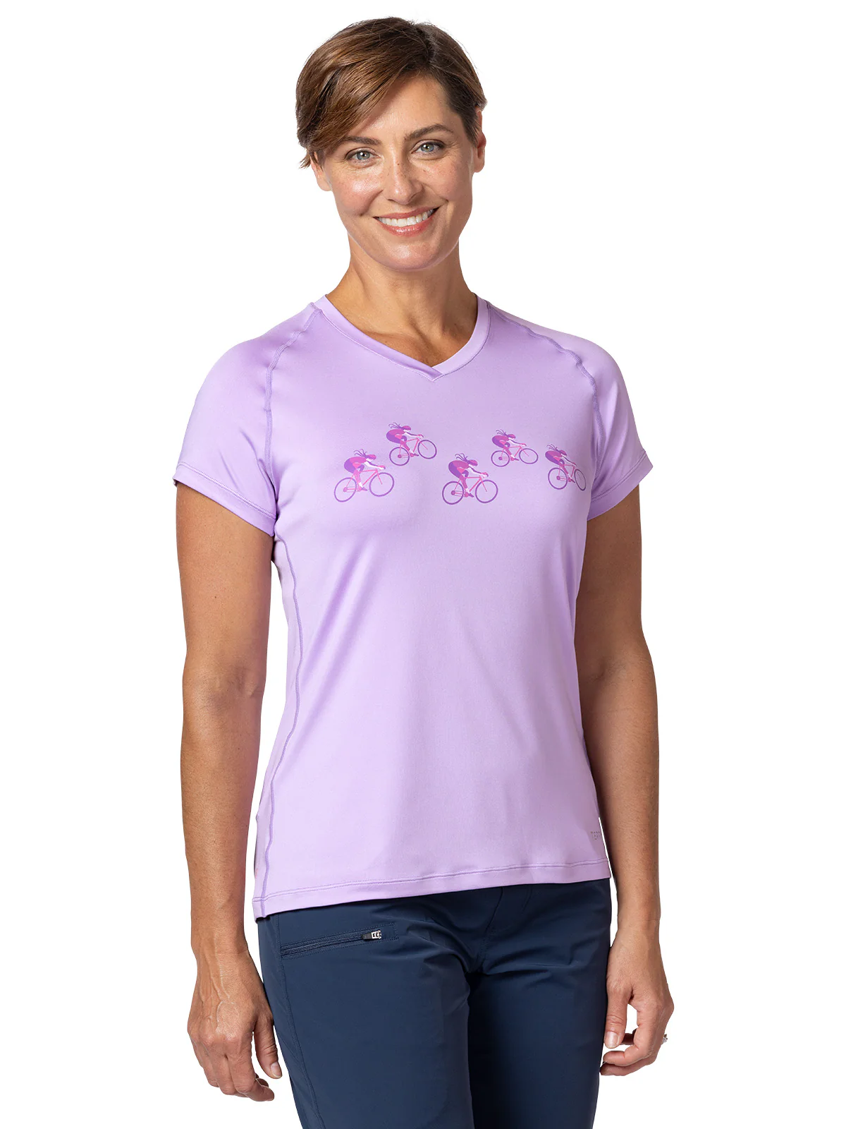 Tech V Short Sleeve Bike Tee - Image 5