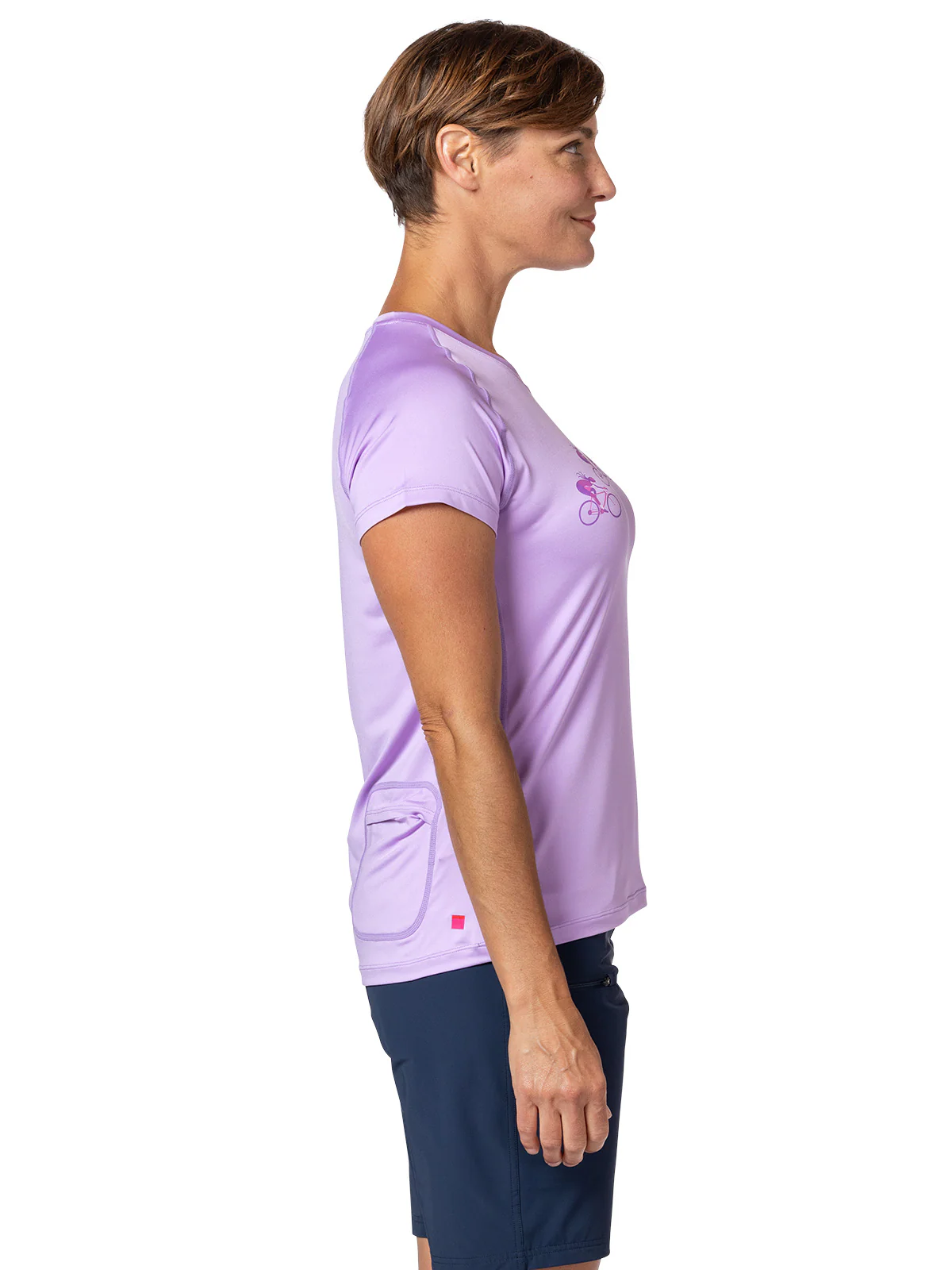 Tech V Short Sleeve Bike Tee - Image 7