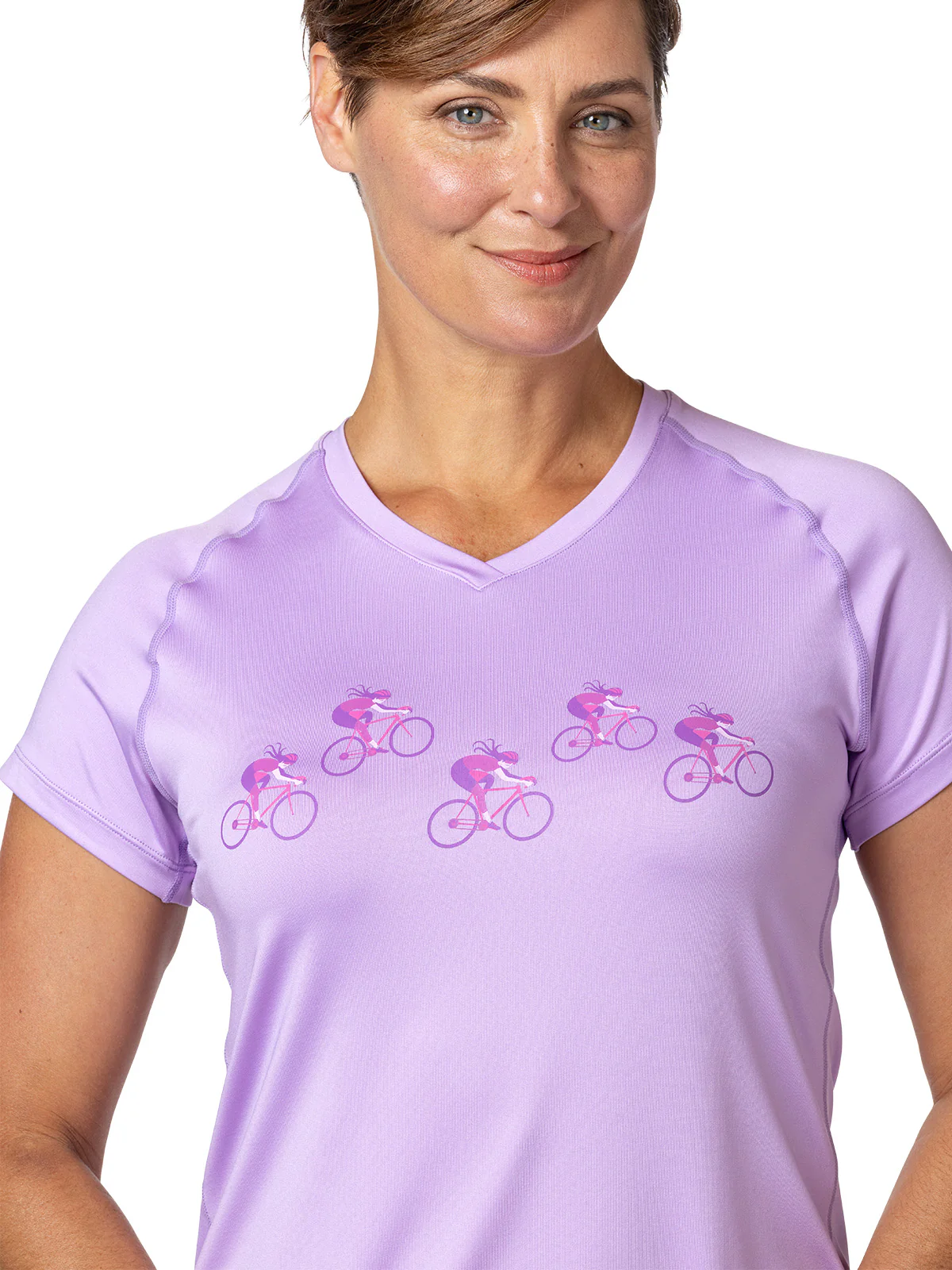 Tech V Short Sleeve Bike Tee - Image 8
